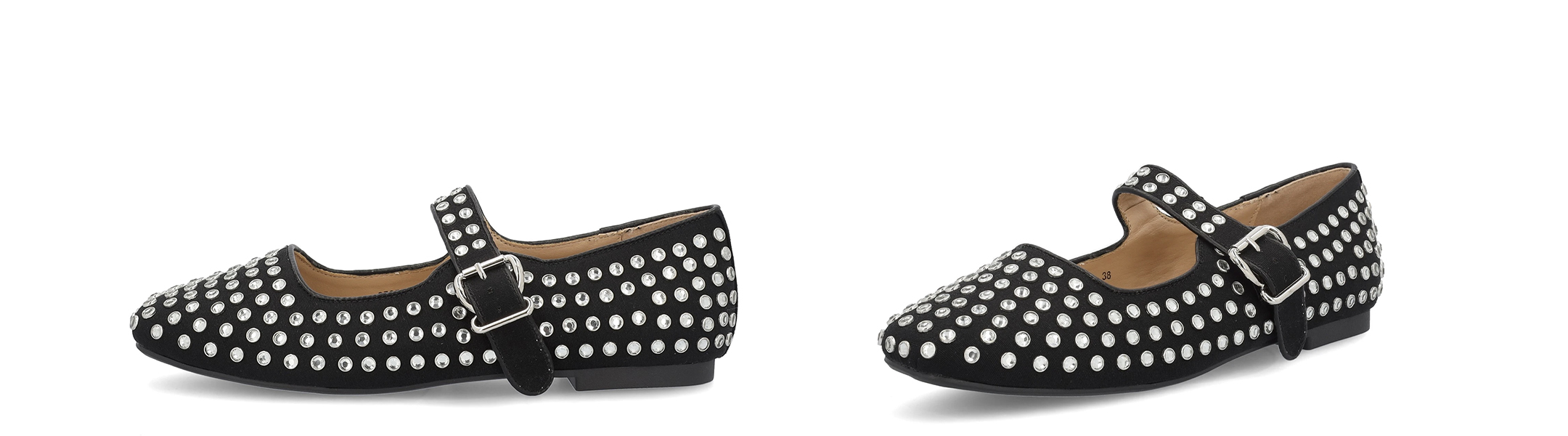Ballerine Clyo con brillantini all over GZ2520 1